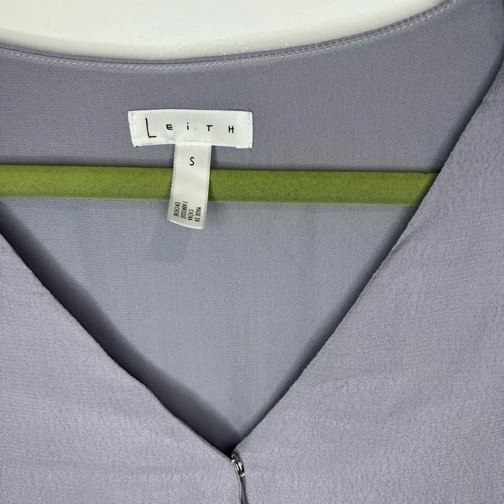 Leith Lavender Hi-low Maxi Dress small - Picture 3 of 5